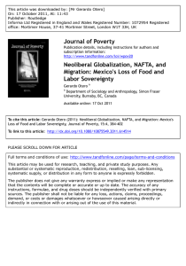 This article was downloaded by: [Mr Gerardo Otero] Publisher: Routledge