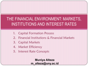 Materi Financial Management_Financial Environment