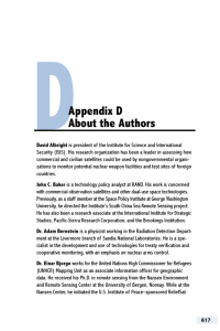 D Appendix D About the Authors
