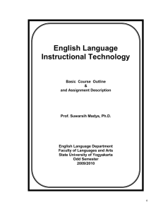 English Language Instructional Technology
