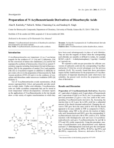 N Investigación Alan R. Katritzky,* Nabin K. Meher, Chunming Cai, and Sandeep...