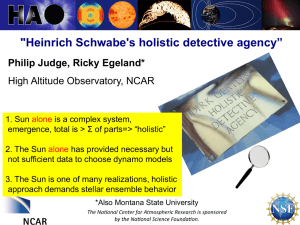 &#34;Heinrich Schwabe's holistic detective agency” Philip Judge, Ricky Egeland*