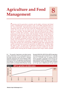 8 Agriculture and Food Management P