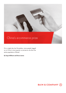 China’s e-commerce prize