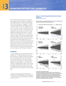 3 1 EXCHANGE RATES AND TRADE FLOWS: DISCONNECTED? CHAPTER