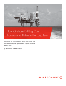 How Offshore Drilling Can Transform to Thrive in the Long Term