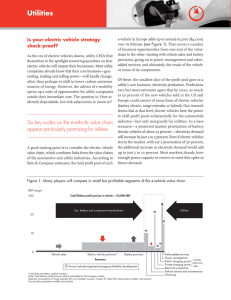 Utilities Is your electric vehicle strategy