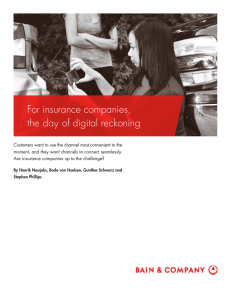 For insurance companies, the day of digital reckoning