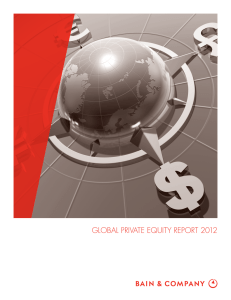 GLOBAL PRIVATE EQUITY REPORT 2012