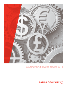 GLOBAL PRIVATE EQUITY REPORT 2013