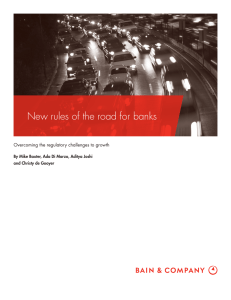 New rules of the road for banks and Christy de Gooyer