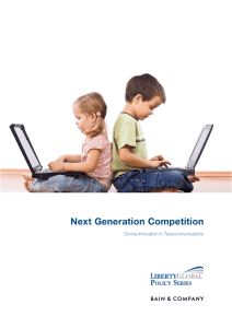 Next Generation Competition Driving Innovation in Telecommunications