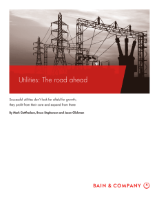 Utilities: The road ahead