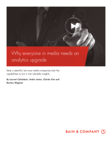 Why everyone in media needs an analytics upgrade