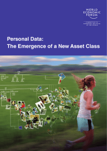 Personal Data: The Emergence of a New Asset Class