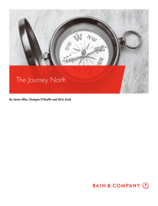 The Journey North By James Allen, Dunigan O’Keeffe and Chris Zook