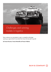 Challenges and winning models in logistics