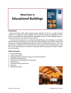 Educational Buildings Wood Uses in Introduction