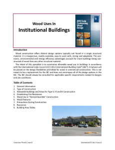 Institutional Buildings Wood Uses In Introduction