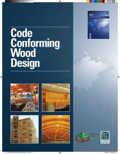 Code Conforming Wood Design