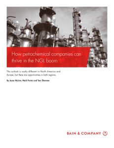 How petrochemical companies can thrive in the NGL boom