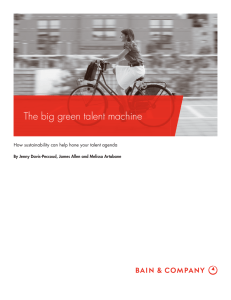 The big green talent machine