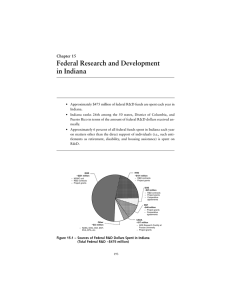 Federal Research and Development in Indiana Chapter 15
