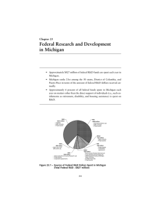 Federal Research and Development in Michigan Chapter 23