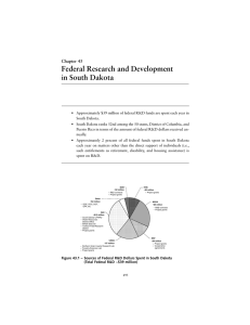 Federal Research and Development in South Dakota Chapter 43
