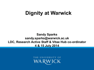 Dignity at Warwick