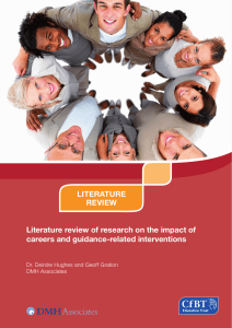 Literature review of research on the impact of LITERATURE REVIEW