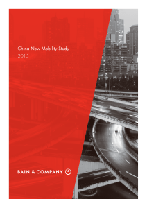 China New Mobility Study 2015