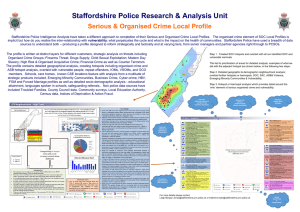 Staffordshire Police Research &amp; Analysis Unit
