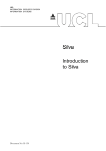 Silva  Introduction to Silva