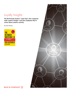 Loyalty Insights