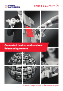 Connected devices and services: Reinventing content