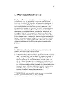 3. Operational Requirements