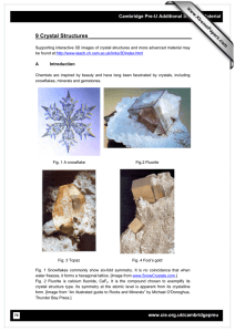 9 Crystal Structures _________________________________  Cambridge Pre-U Additional Support Material www.XtremePapers.com