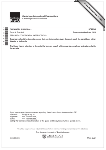 www.XtremePapers.com Cambridge International Examinations 9791/04 Cambridge Pre-U Certificate