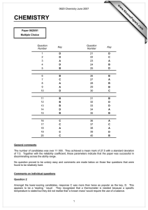 CHEMISTRY www.XtremePapers.com