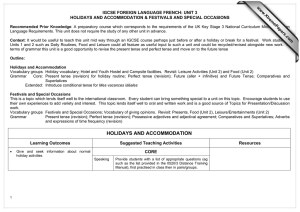 IGCSE FOREIGN LANGUAGE FRENCH: UNIT 3 www.XtremePapers.com