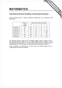 MATHEMATICS International General Certificate of Secondary Education www.XtremePapers.com