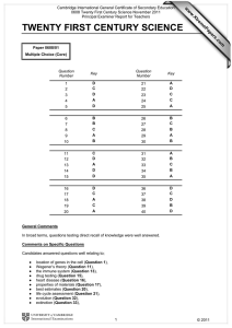 Cambridge International General Certificate of Secondary Education