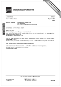 www.XtremePapers.com *3006282537* Cambridge International Examinations Cambridge International Advanced Level