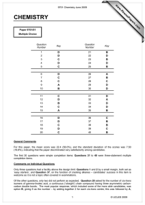 CHEMISTRY www.XtremePapers.com D B