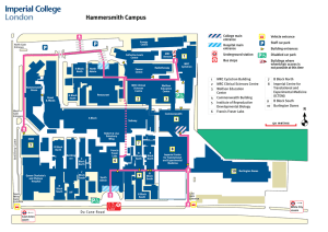 Hammersmith Campus Imperial College London, Hammersmith Campus College main Vehicle entrance