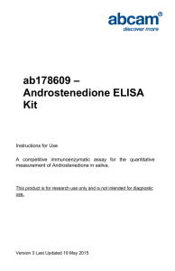 ab178609 – Androstenedione ELISA Kit