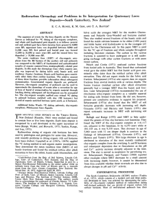 Radiocarbon Chronology and Problems in Its Interpretation for Quaternary Loess