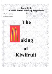 of Kiwifruit ~ ..