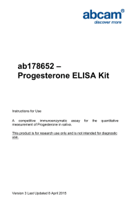 ab178652 – Progesterone ELISA Kit